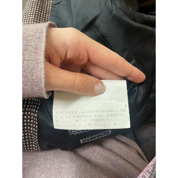 Dunhill London Cashmere Wool Birdseye Blazer Size 50 Two Button Sports Coat - Picture 5 of 8